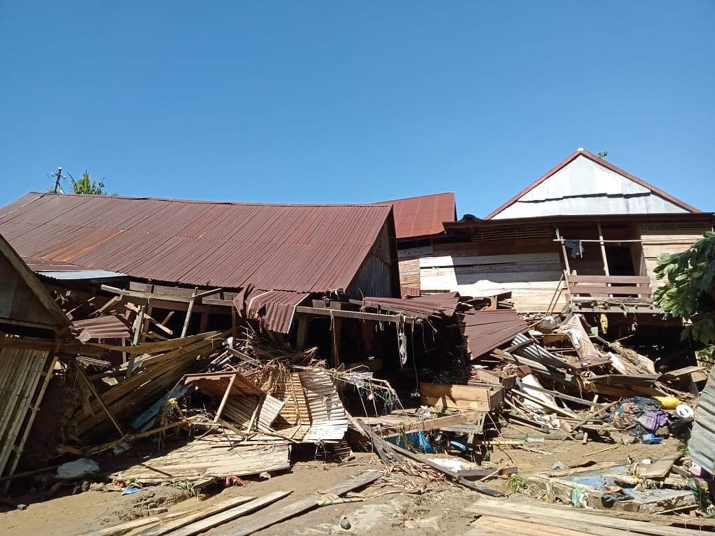 Ratusan Orang dan Puluhan Rumah Terdampak Banjir Bandang di Wajo